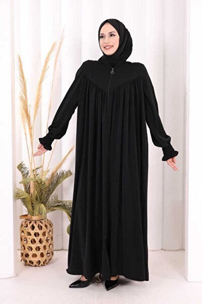 Bym Fashion Biritli Ferace ŞAL HEDİYE !