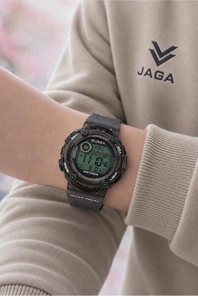 Jaga Unisex Dijital Genç Ve Çocuklara Özel Kol Saati 100 Mt Su Geçirmez Alarm...