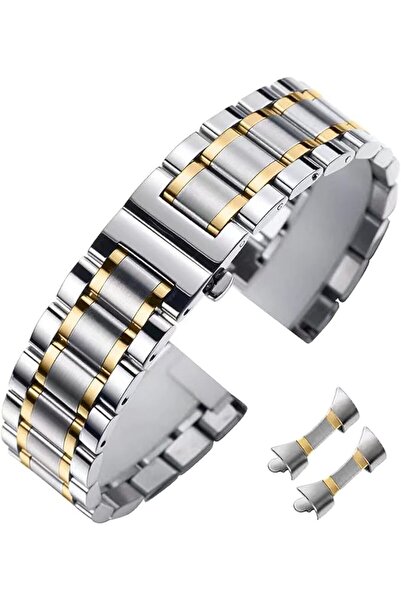 GENERAL Nizerob Stainless Steel Watch Band Strap Bracelet 16mm 18mm 19mm 21mm...