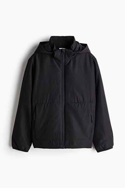 H&M Kapüşonlu ve Dolgulu Futbol Ceketi ThermoMove™