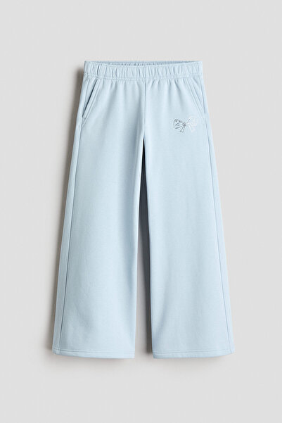 H&M Düz Paçalı ve İçi Tüylü Jogger Pantolon