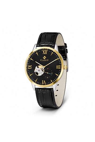 Clasico Monarch Luxury Men’s Automatic Mechanical Watch 42mm – Genuine Leathe...