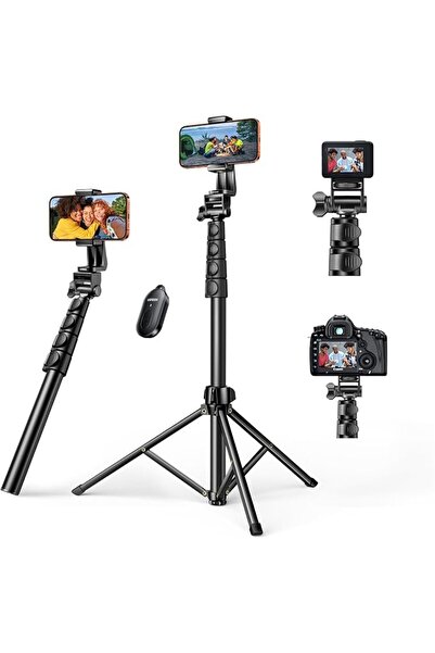 GENERAL Yugreen 67 Inch/170Cm Tripod Stand with Bluetooth for Mobile Phone iP...