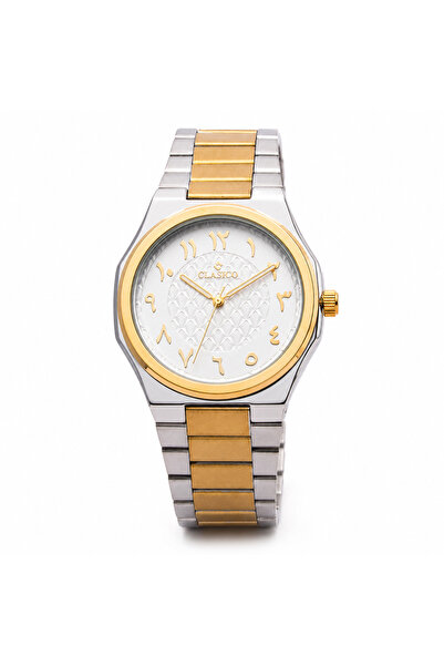 Clasico Meraas Men's Watch – 40mm White Textured Arabic Numeral Dial, Japanes...