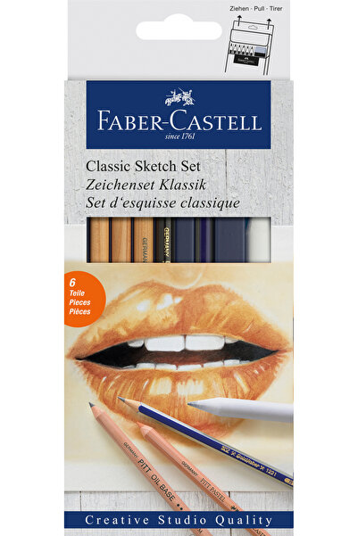 Faber Castell Set desen 6 buc pentru schite faber-castell