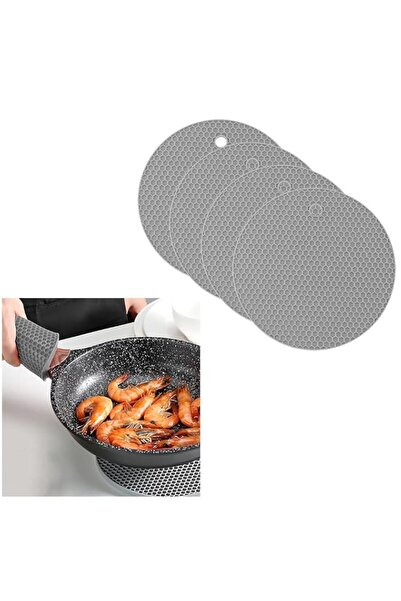 Generic Non SLip PAN STAND -Trivet, POT STAND, Heat Resistant POT HOLDER & TR...