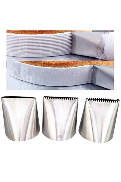 Generic Cake Decorating Tips, Stainless Steel Icing Piping Nozzles for Cake D...