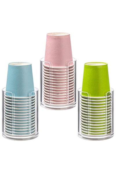 Generic Tbestmax 3 Pack Bathroom Cup Dispenser 3 oz Countertop Storage Mouthw...