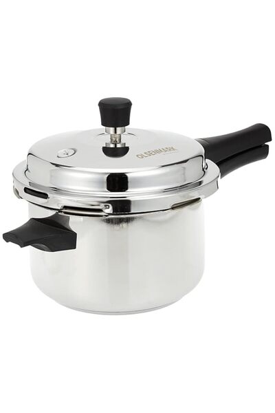 Generic Olsenmark Stainless Steel Pressure Cooker, 5 Liter Capacity