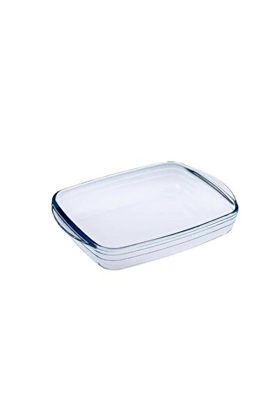 Generic Glass Rectangular 13.75 x 8.65 Inch Roaster Pan