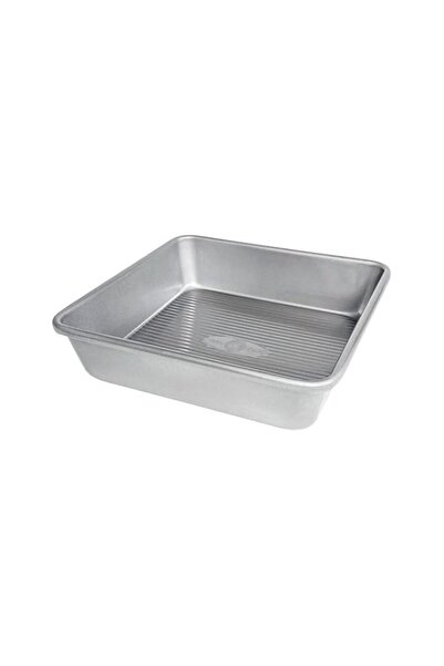 Generic USA Pan Bakeware Seamless Nonstick Square Baking Pan, 8 x 8 x 2