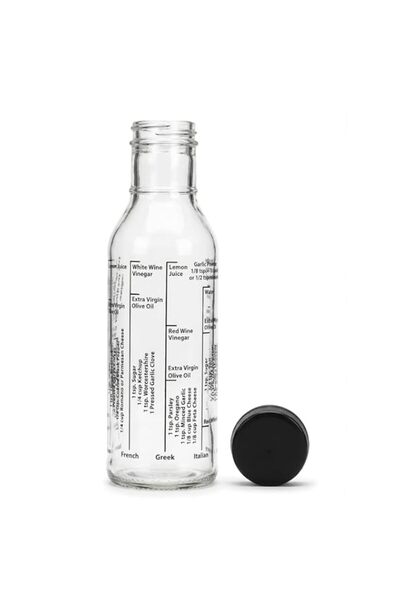 Generic Kolder 13215 Salad Dressing Mixer Bottle for Light Recipes, Glass, 13...