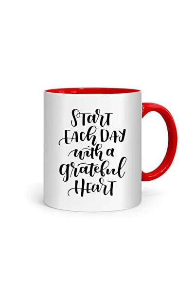 Generic FMstyles - Start Each day with a grateful heart Mug - FMS32-DR