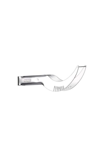 Generic Stainless Steel Watermelon Slicer And Cutter Silver