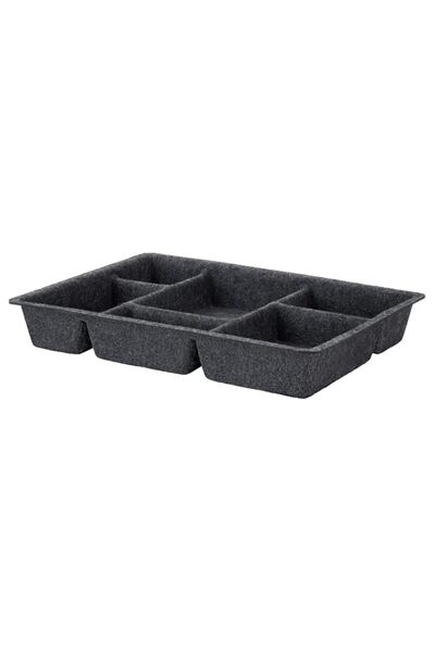 Generic IKEA 103.480.19 Raggisar Tray, Dark Gray