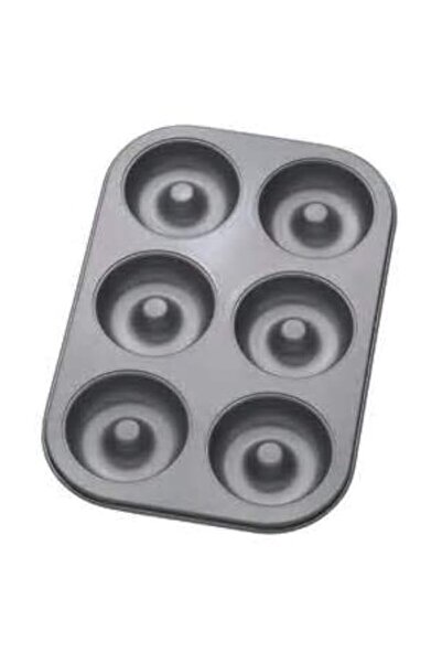 Generic HOME MAKER GRANITE-6 CUP DONUT PAN
