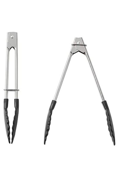 Generic TML Tillämpad Kitchen Tool Accessory Tongs, Stainless Steel