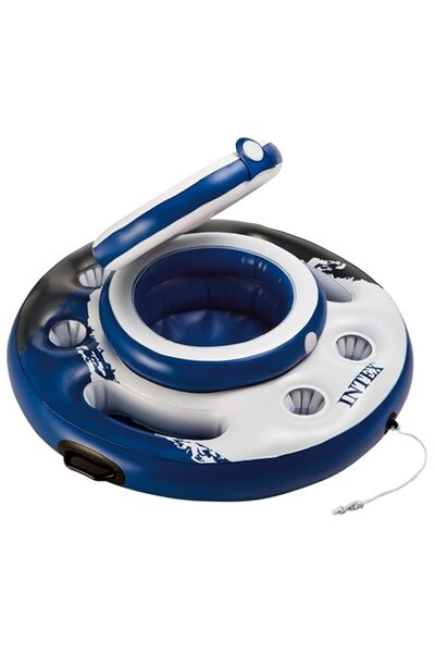 Generic Intex Mega Chill Cool Box - Inflatable Swimming Ring - Diameter 89 cm