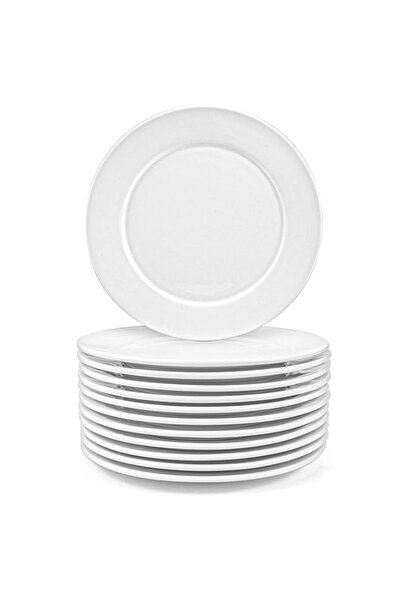 Generic Foraineam 12 Pieces 8 Inch Round Porcelain Salad Plates Dessert Plate...