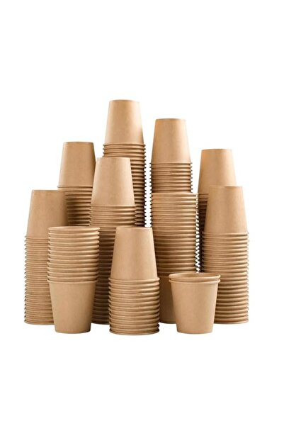 Generic 400 Pack Kraft Paper Cups 2.5 Oz - Brown Disposable Coffee Cups, Heav...