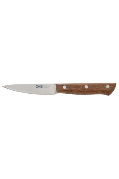 Generic VARDAGEN Paring knife, stainless steel/walnut, 9 cm