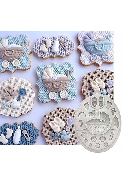 Generic Tazweeq Silicone Moulds for Baby Products, Fondant Cake Decorating To...
