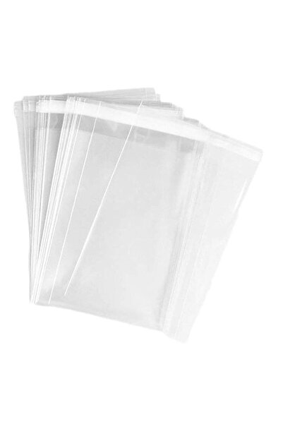 Generic 100PCS 5inch X 7inch Clear Flat Cello Cellophane Bags with Adhesive C...