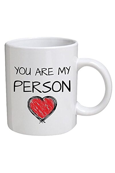 Generic A Mug To Keep Designs Funny - You are my person. Red Heart. Boyfriend...