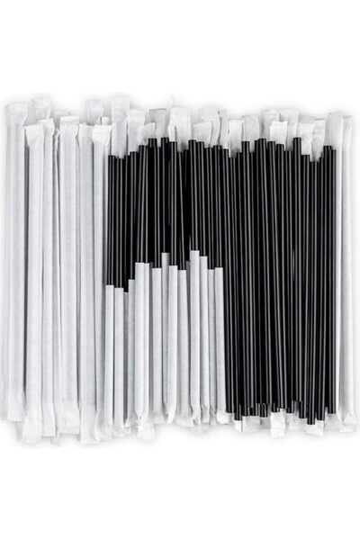 Generic MOMENT 100Pcs Lot Plastic Straw Drinking Straws Valentine'S Day Weddi...