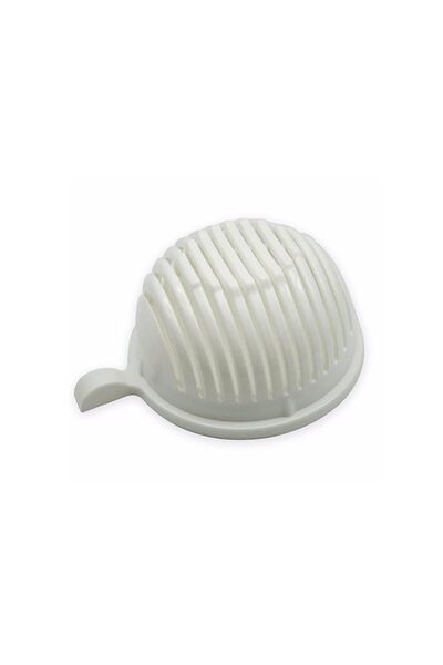 Generic Salad Maker Cutter Bowl White 22X18X15Centimeter
