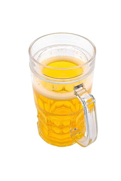 Generic GARASANI 450ml Creative Double Mezzanine Summer Town Ice Spoof Fake B...