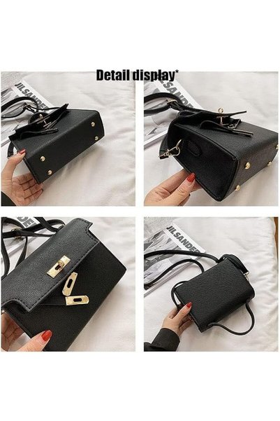 GENERAL Multi Functional Leather Simple Handbag Shoulder Bag for Shopping,Dating,Work