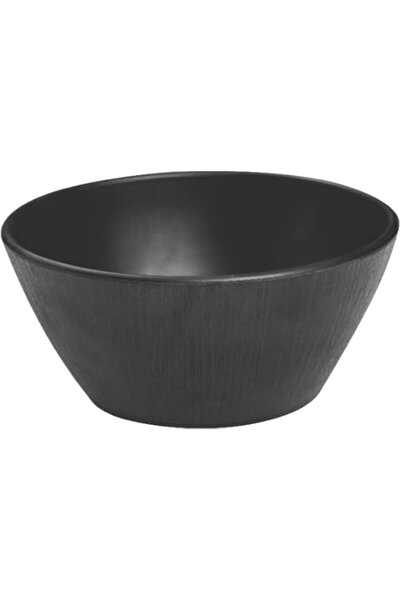 Generic Servewell Melamine Horeca Black Trinity Veg Bowl 10.5cm