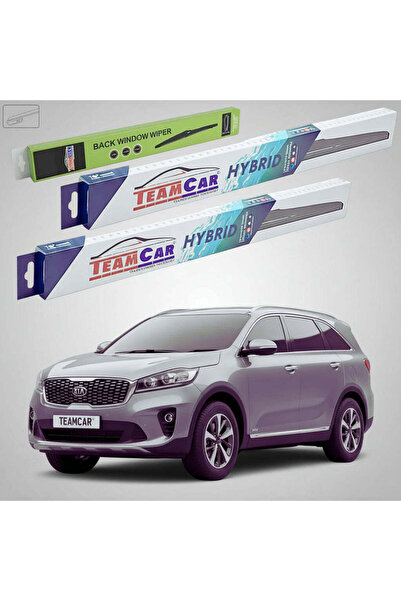 TEAMCAR Wipers Kia Sorento III UM SUV 2015-2020 | Front and Rear Set Hybrid –...