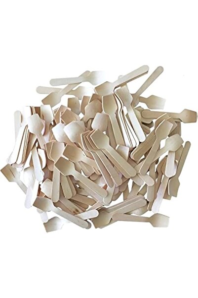 Generic Outside the Box Papers Bulk Mini Wooden Spoons -Eco Friendly Disposab...