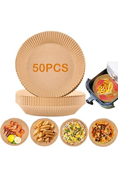 Generic YU WELL 50PCS Air Fryer Disposable Paper Liners Non Stick Round Air F...