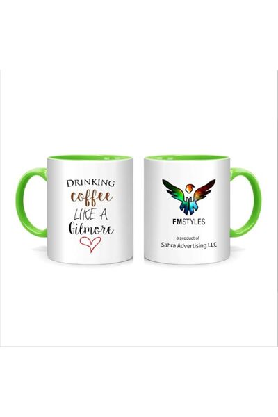 Generic FMstyles Drinking Coffee Like a Gilmore Mug, Green (FMS430)