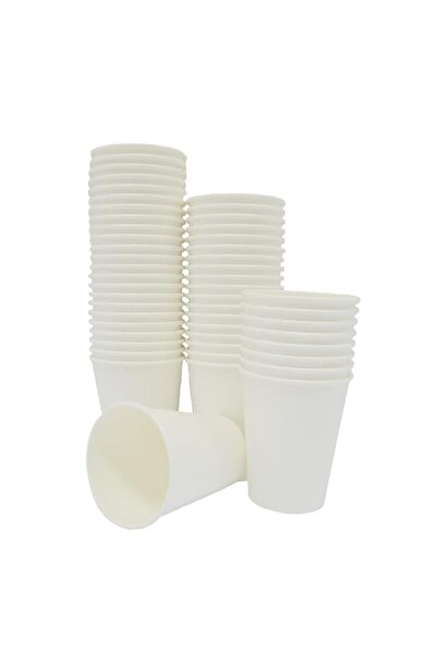 Generic SNH Packing Paper Cups 8oz Single Wall White Disposable Coffee Cups f...