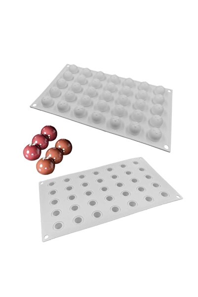 Generic Silicone Ball Cake Mold 3D Sphere Candy Truffle Baking Tray Chocolate...