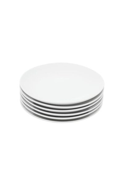 Generic Miicol Ceramic Appetizer Plates Set of 6, White Dessert Plates 8 Inch...
