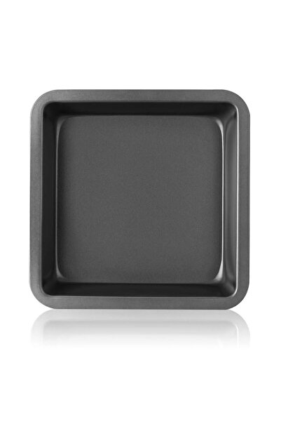 Generic Cake Baking Pan, 2Pcs 8'' x 8'' Square Nonstick Metal Brownie Pan wit...