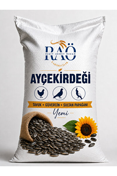 RAÖZAHİRECİLİK Yemlik Ayçekirdeği Tavuk Güvercin Sultan Papağanı Kuş Yemi 5 KG