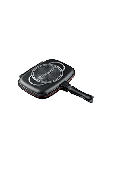 Generic BERGNER ORION CAST ALUMINUM DOUBLE GRILL PAN 32X24X7CM, INDUCTION BOT...