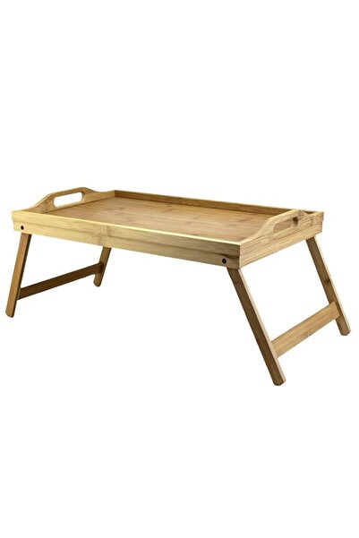 Generic TB Home Bamboo Bed Tray with Folding Legs