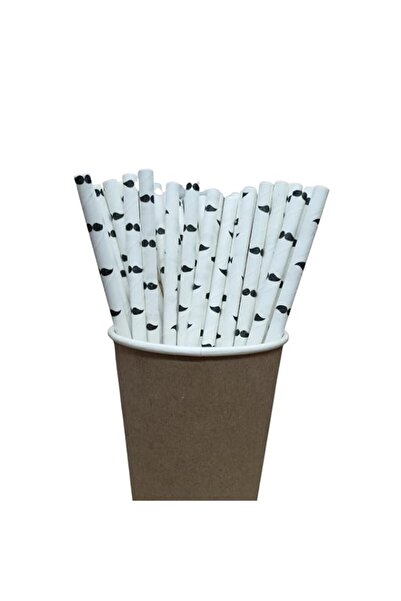 Generic Paper Straws Biodegradable Recyclable Eco-Friendly Plastic Free, (Pac...