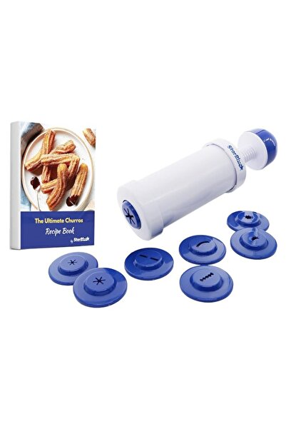 Generic StarBlue Churrera Churro Maker with FREE Recipe e-Book - Easy Piping ...