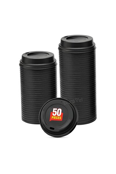 Generic Duravel 50Pcs Coffee Cup Lids - Disposable Coffee Lids Paper Cups for...