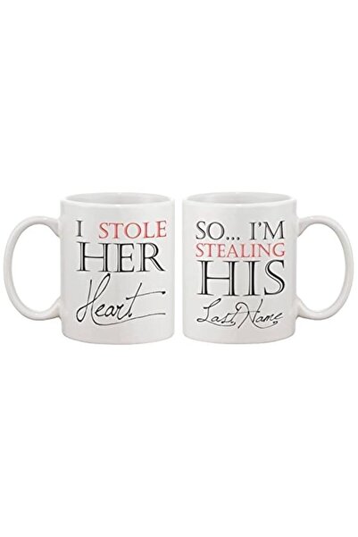Generic 365 In Love I Stole Her Heart, So I'm Stealing His Last Name Couple M...