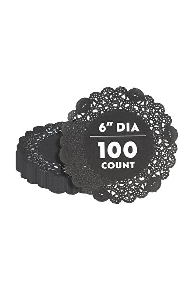 Generic Restaurantware-Pastry Tek 6 x 6 Inch Lace Doilies, 100 Decorative Tab...