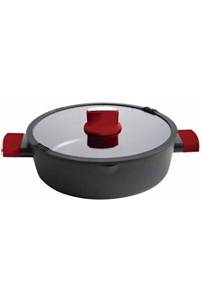 Generic Betty Crocker Forged Aluminum Shallow Casserole And Lid 24Cm Thicknes...